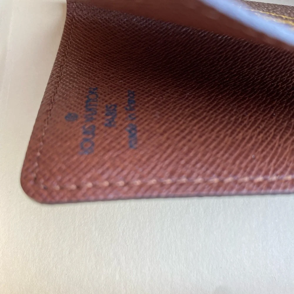 LOUIS VUITTON VINTAGE MONOGRAM PORTE CARTES BU0054 - Picture 6 of 8